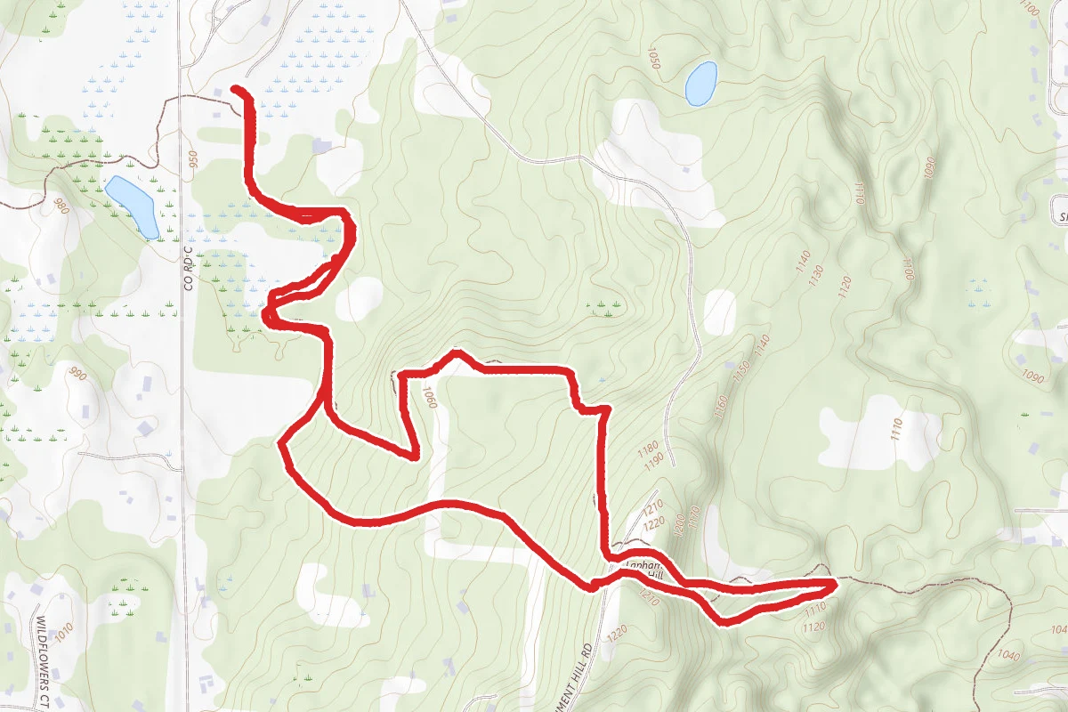 Ice Age Trail to Lapham Peak