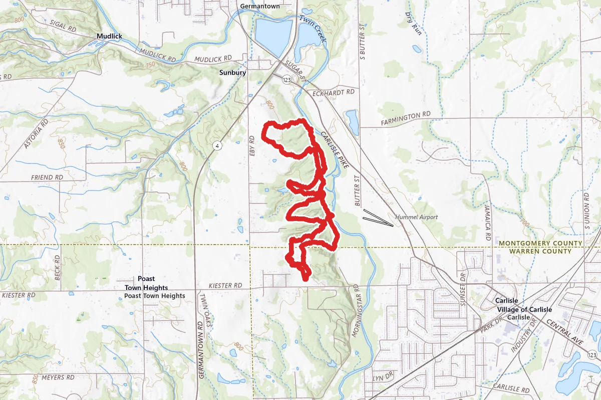 Twin Creek Orange Loop Trail