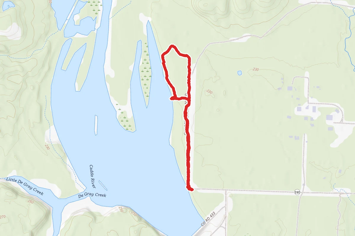 DeGray Lake Sunset Trail