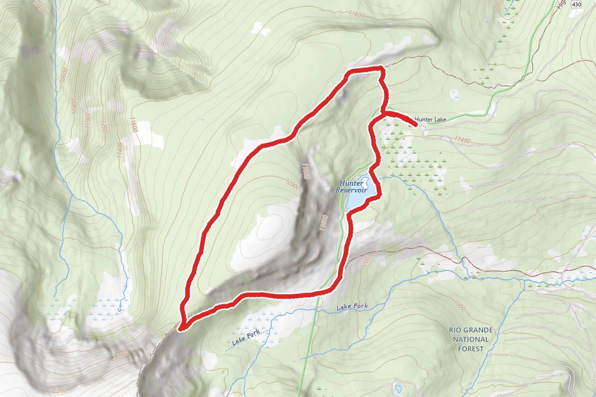 Hunters Lake Loop
