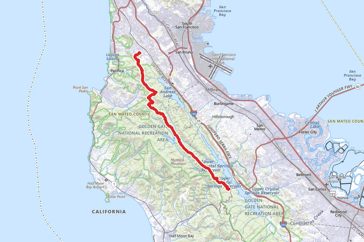 Fifield-Cahill Ridge Trail Exploration