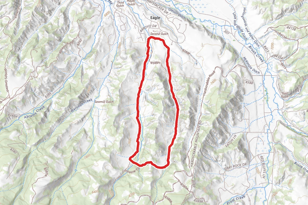 Second Gulch to Third Gulch Loop