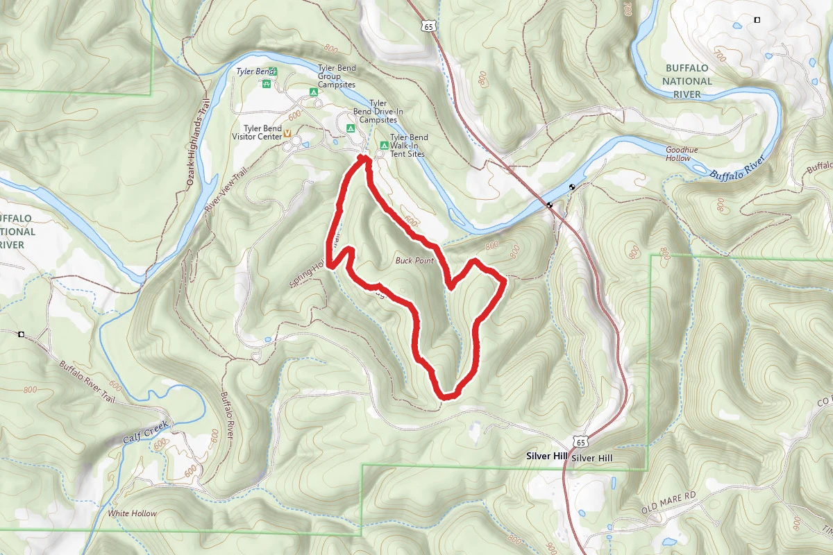 Rock Wall and Buck Ridge Loop