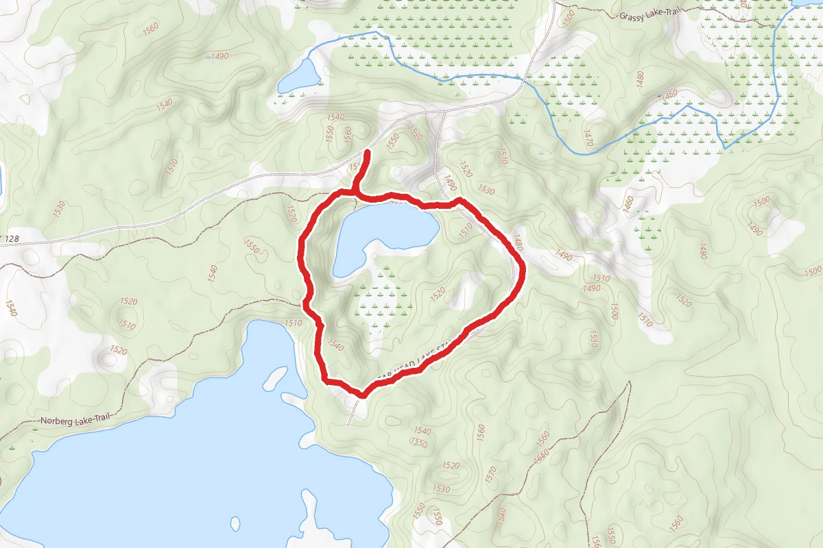 Norberg Lake Short Loop Trail