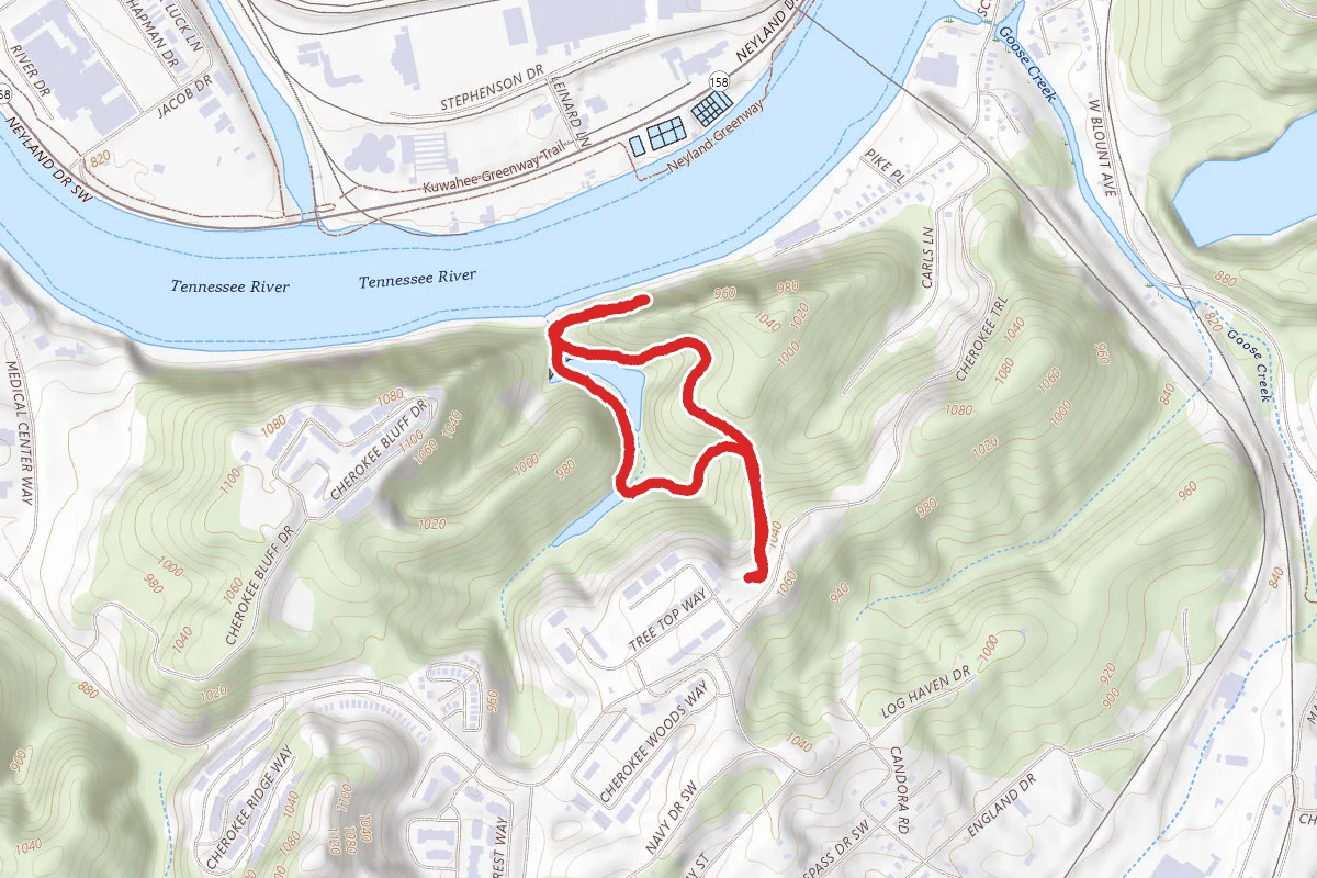 River Bluff Wildlife Area Loop