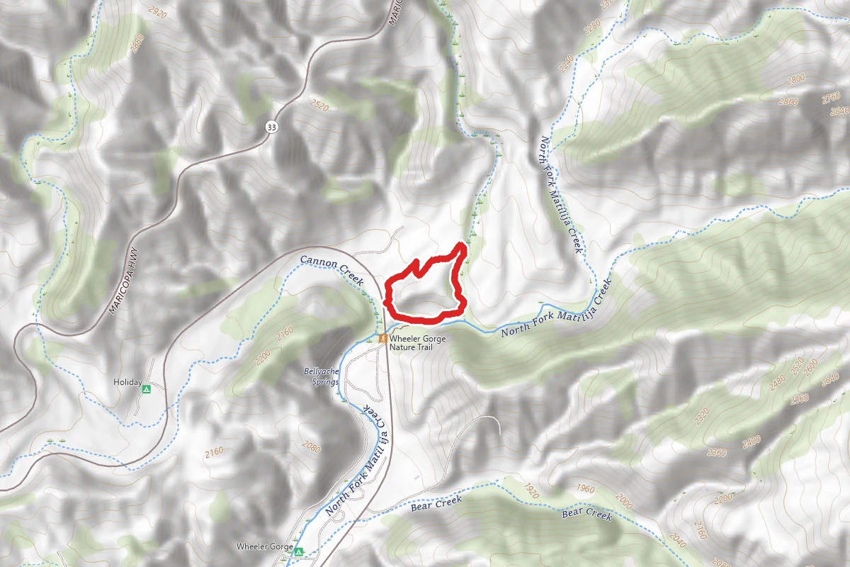 Wheeler Gorge Nature Trail