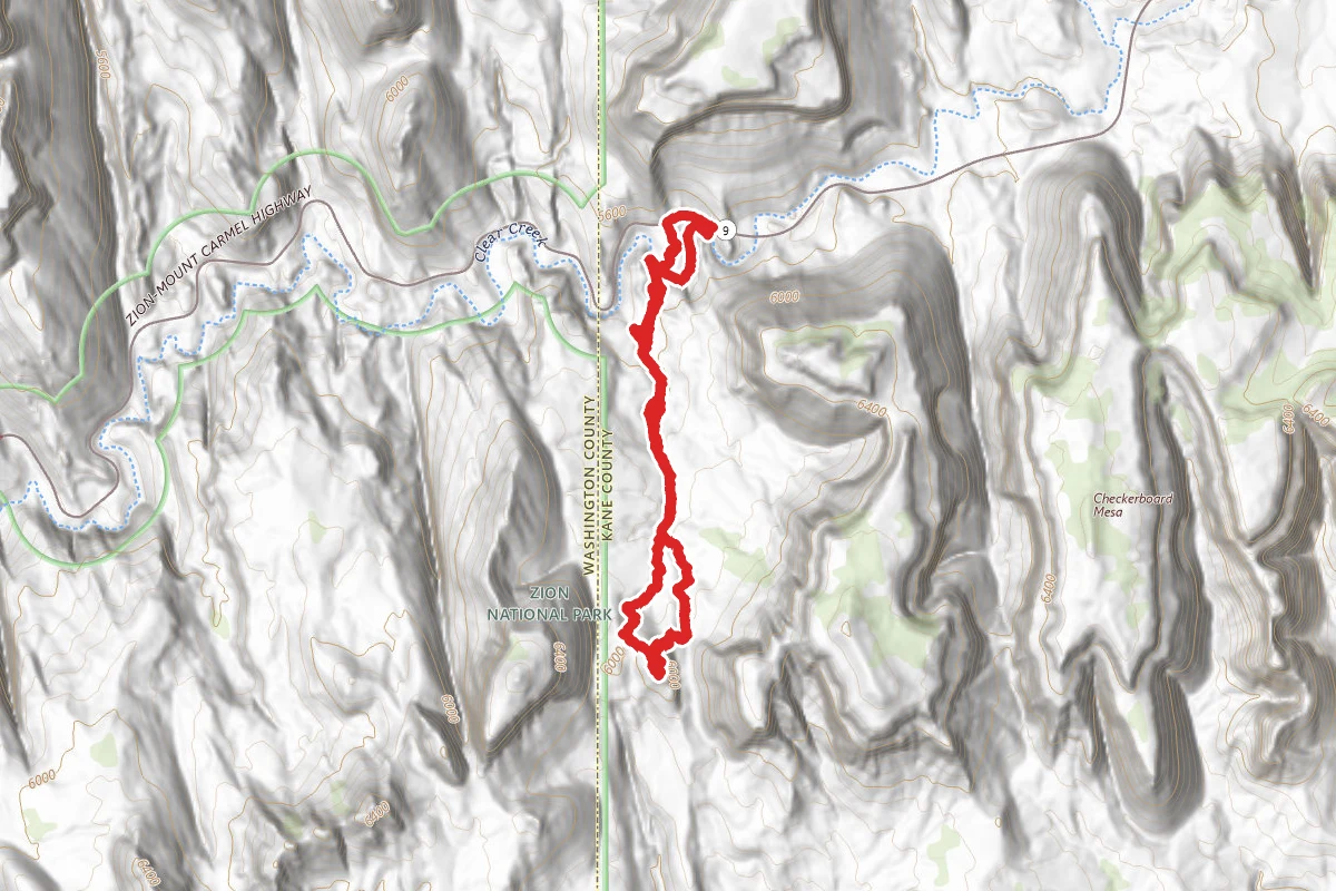 Separation Canyon Trail