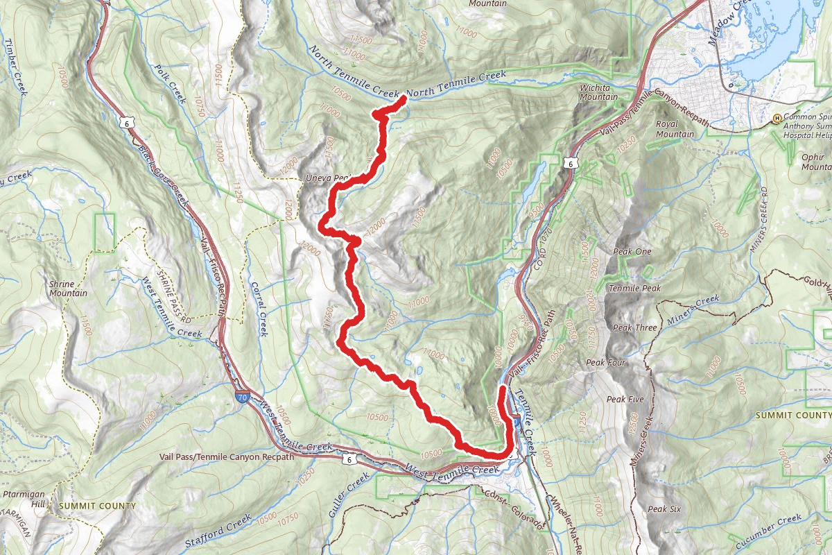 Uneva Pass Trail