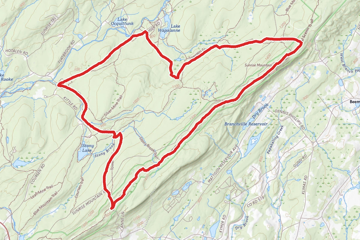 Stokes Forest Loop Trail