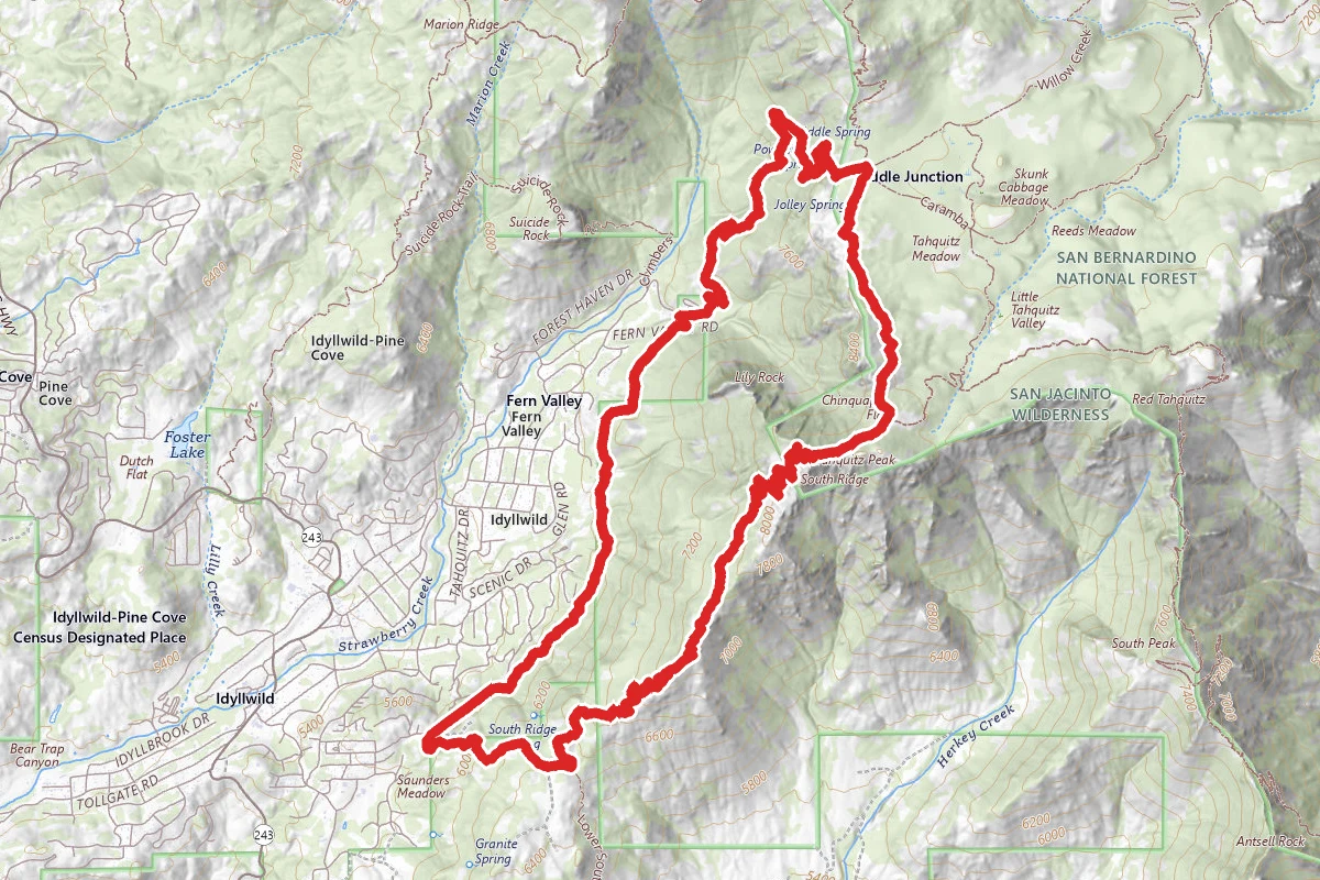 Tahquitz Peak Loop