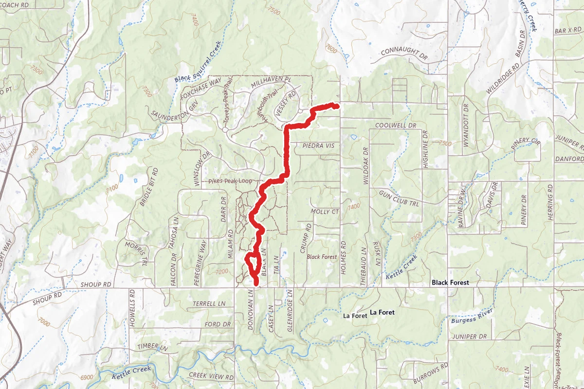 Pikes Peak Trail