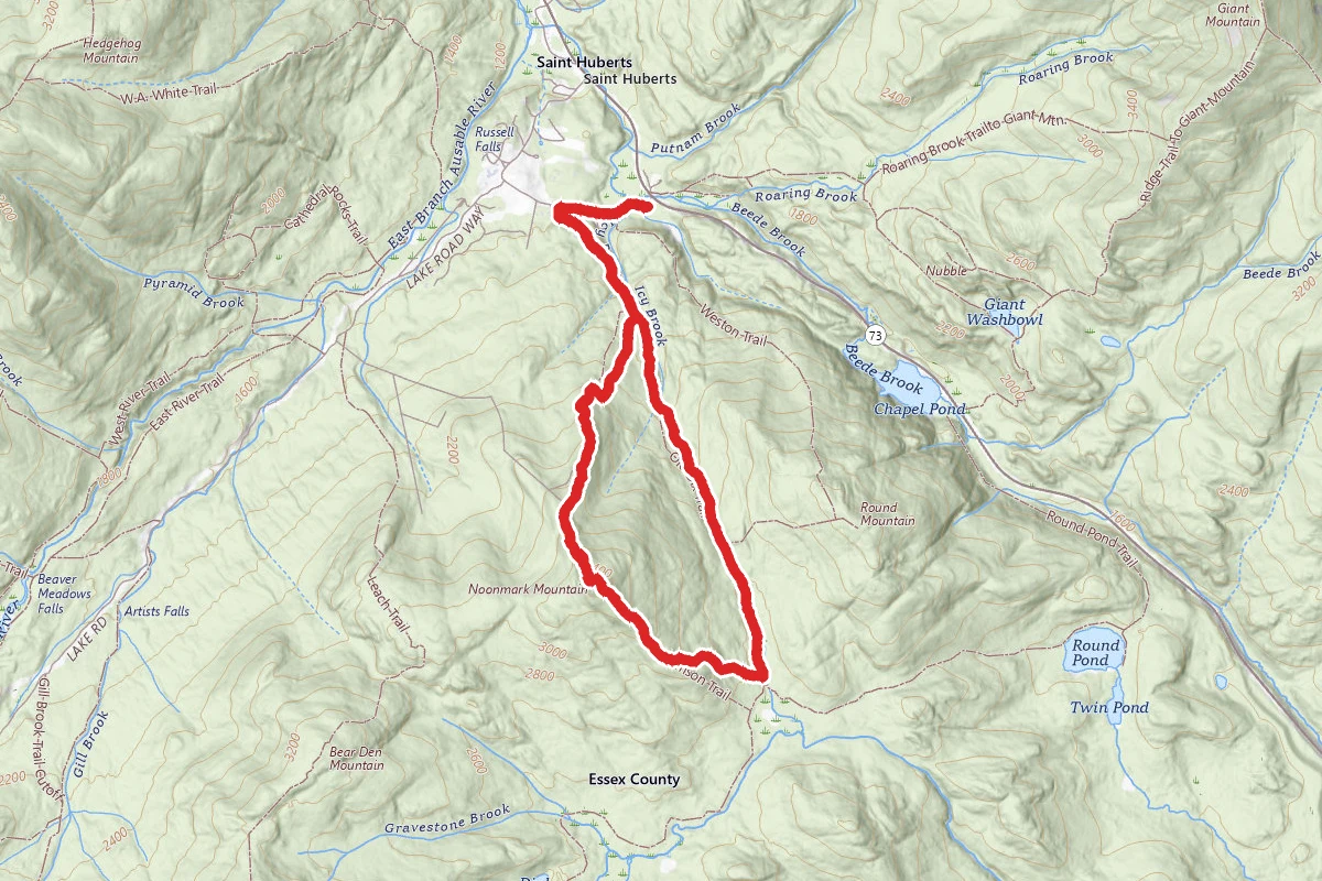 Noonmark Mountain Trail