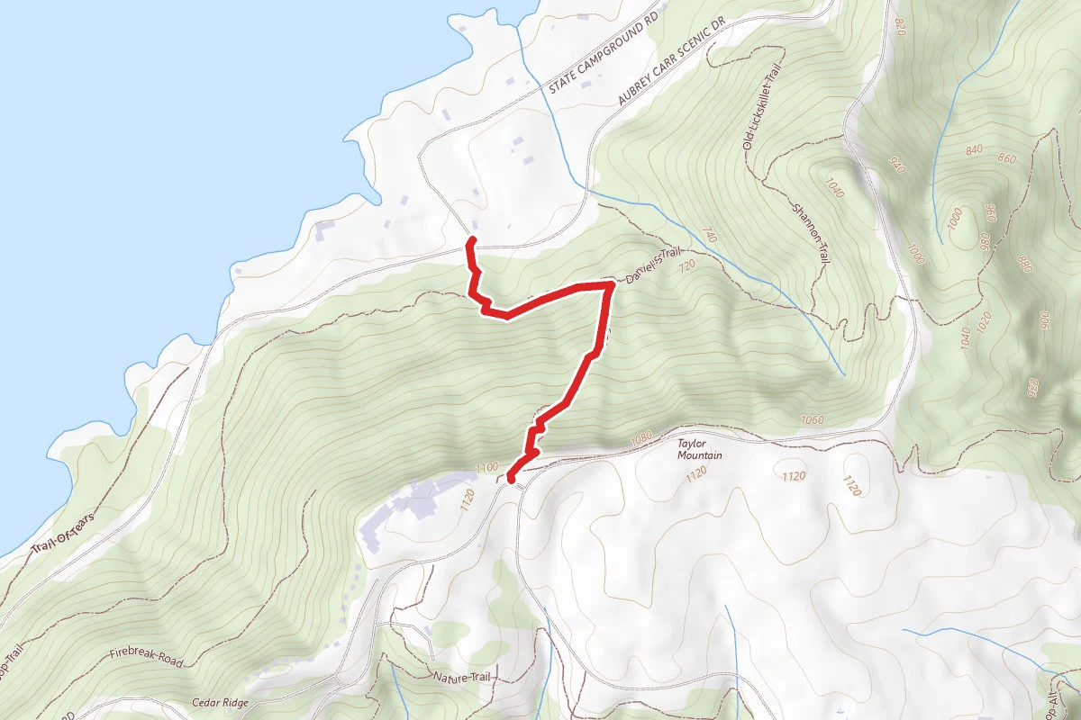 Lake Guntersville State Park Nature Trail