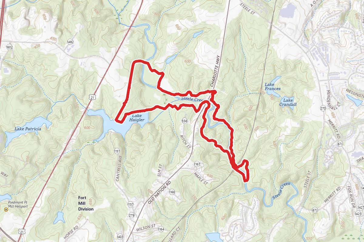 Greenway Bridges and Lake Loop