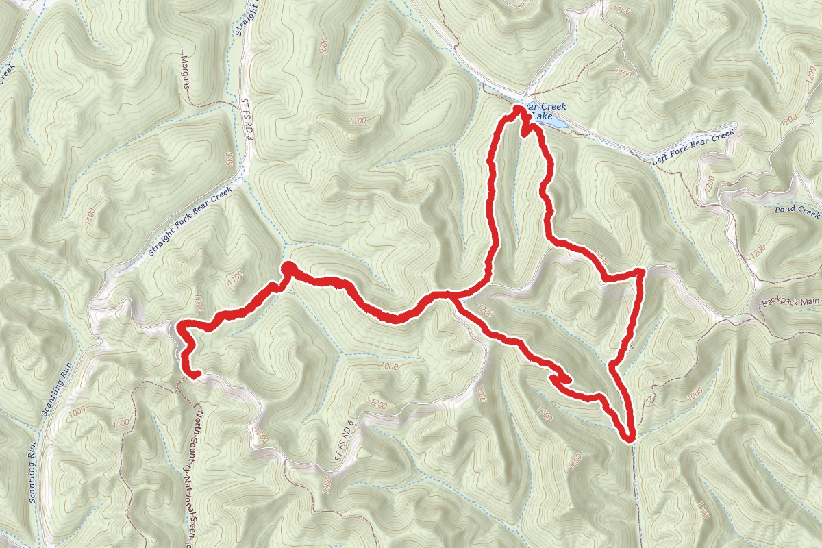 Copperhead Fire Tower and Bear Lake
