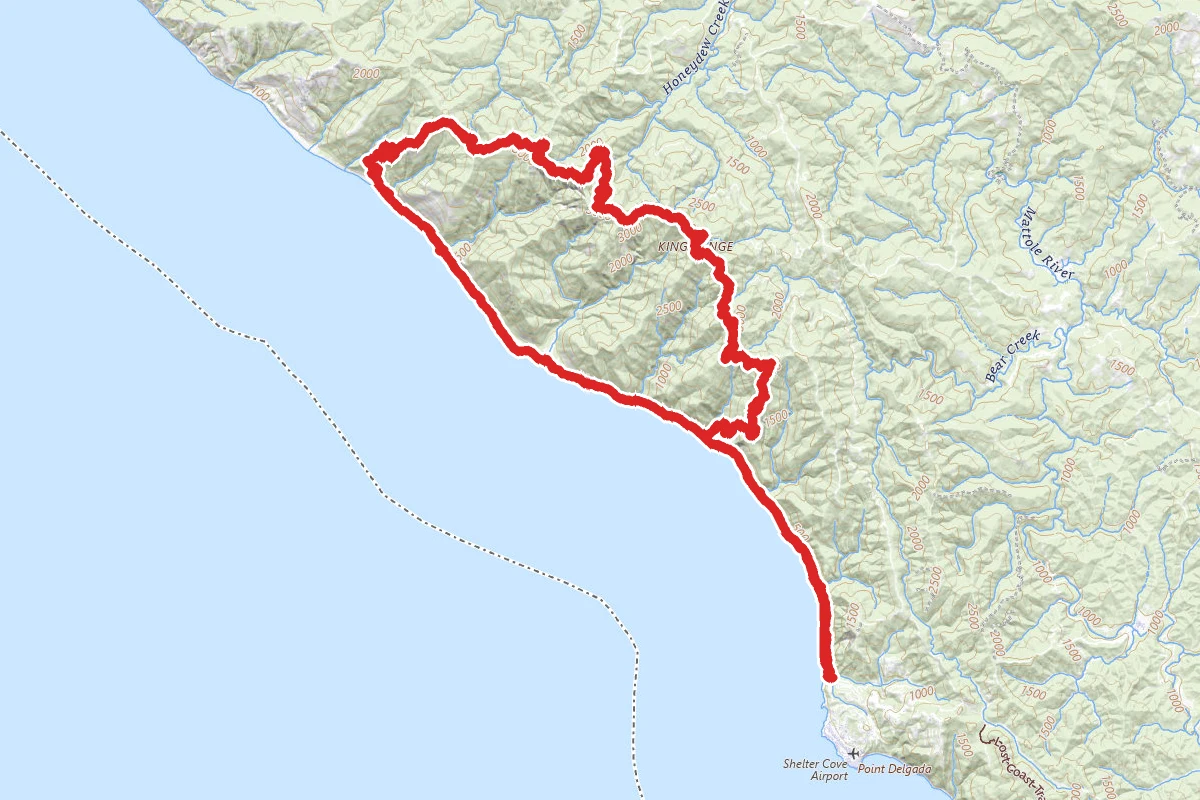 Lost Coast - King Range Loop