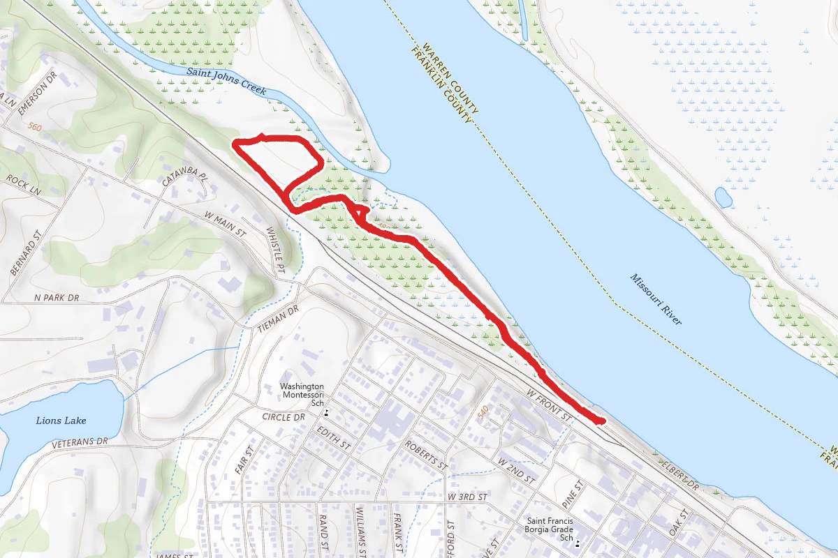 Rotary Riverfront Trail West
