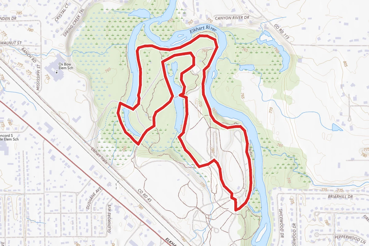 Ox Bow County Park Loop