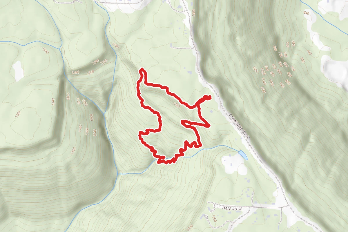 Alum Cave, Ranger, Three Sisters, Talus Connector and Talus