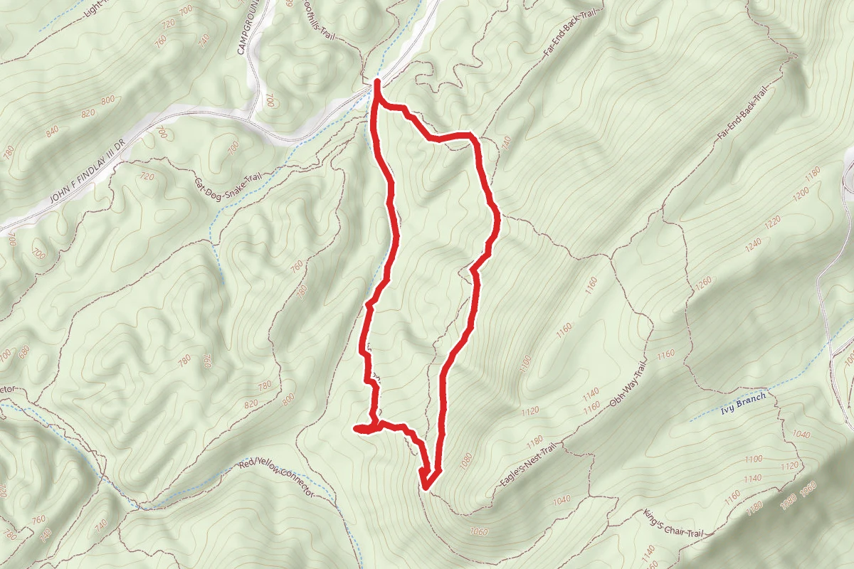 Oak Mountain Loop Trail