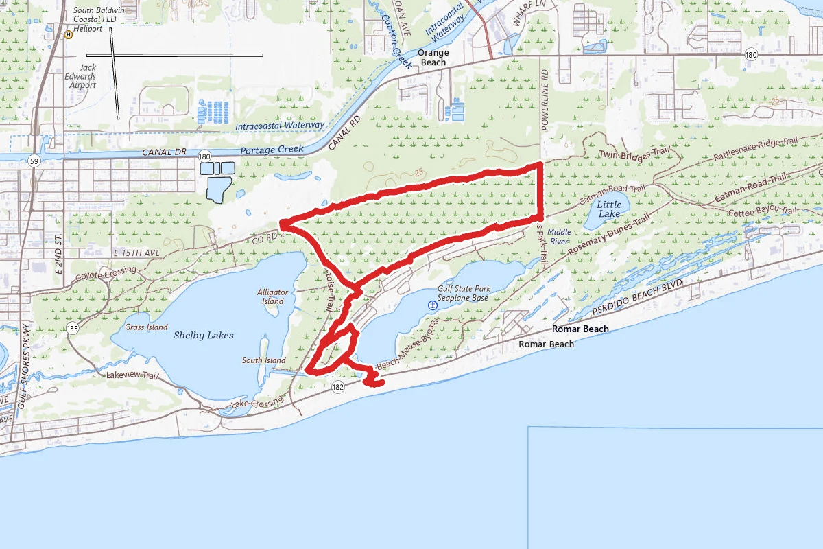 Shelby Lake Loop