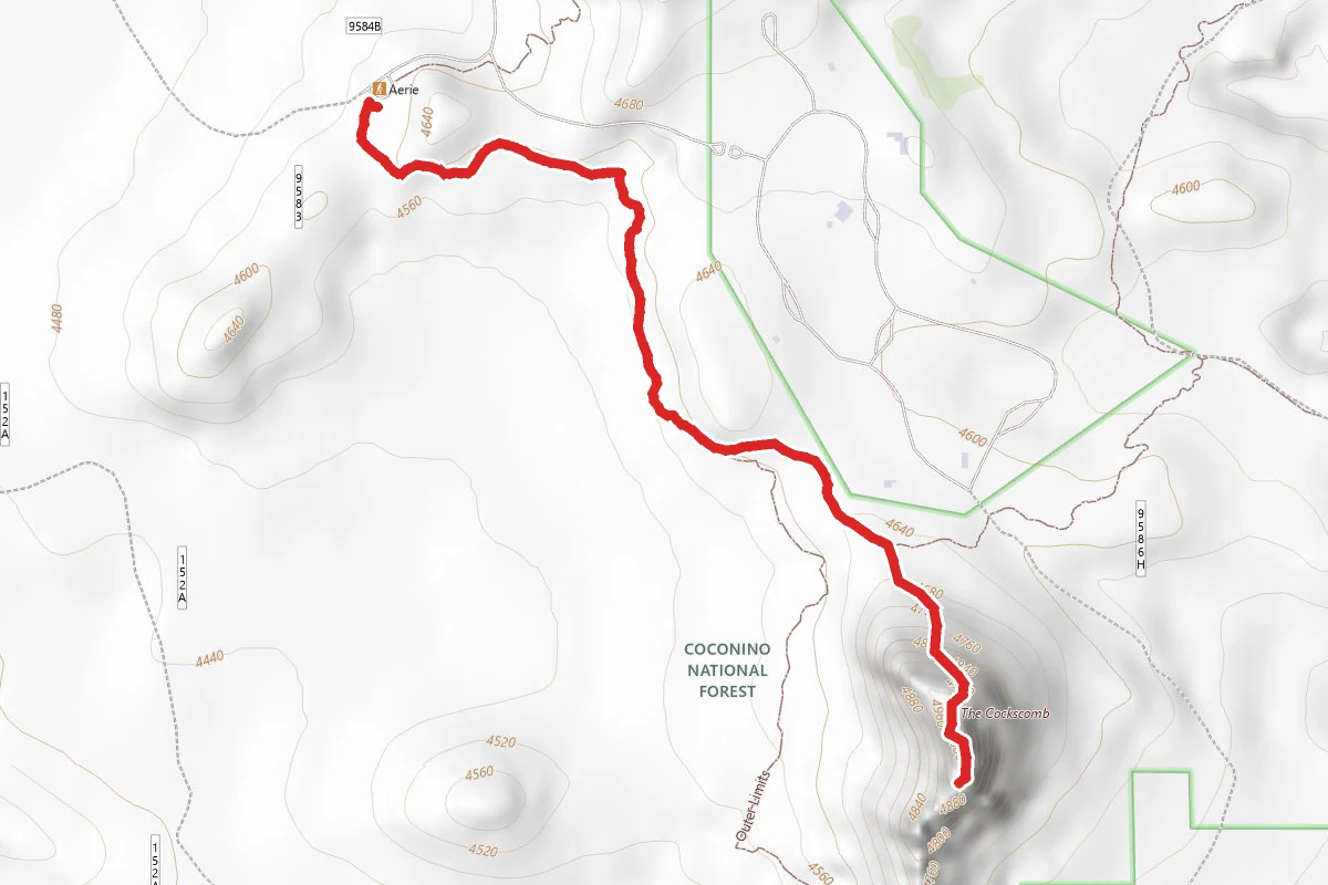 Coxcomb Trail