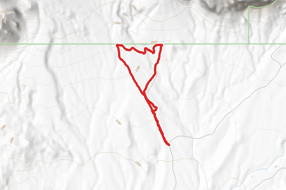 Carney Springs Trail and Lost Goldmine Trail