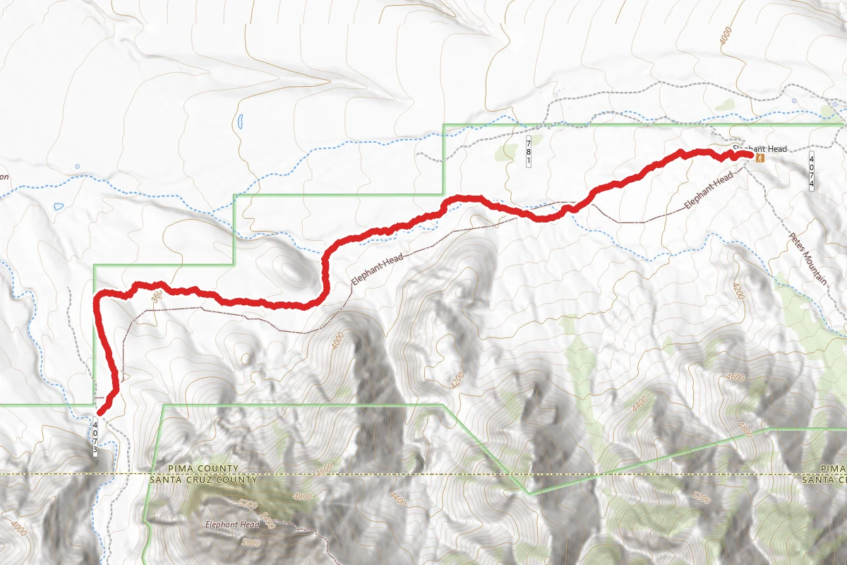 Elephant Head Mountain Bike Trail