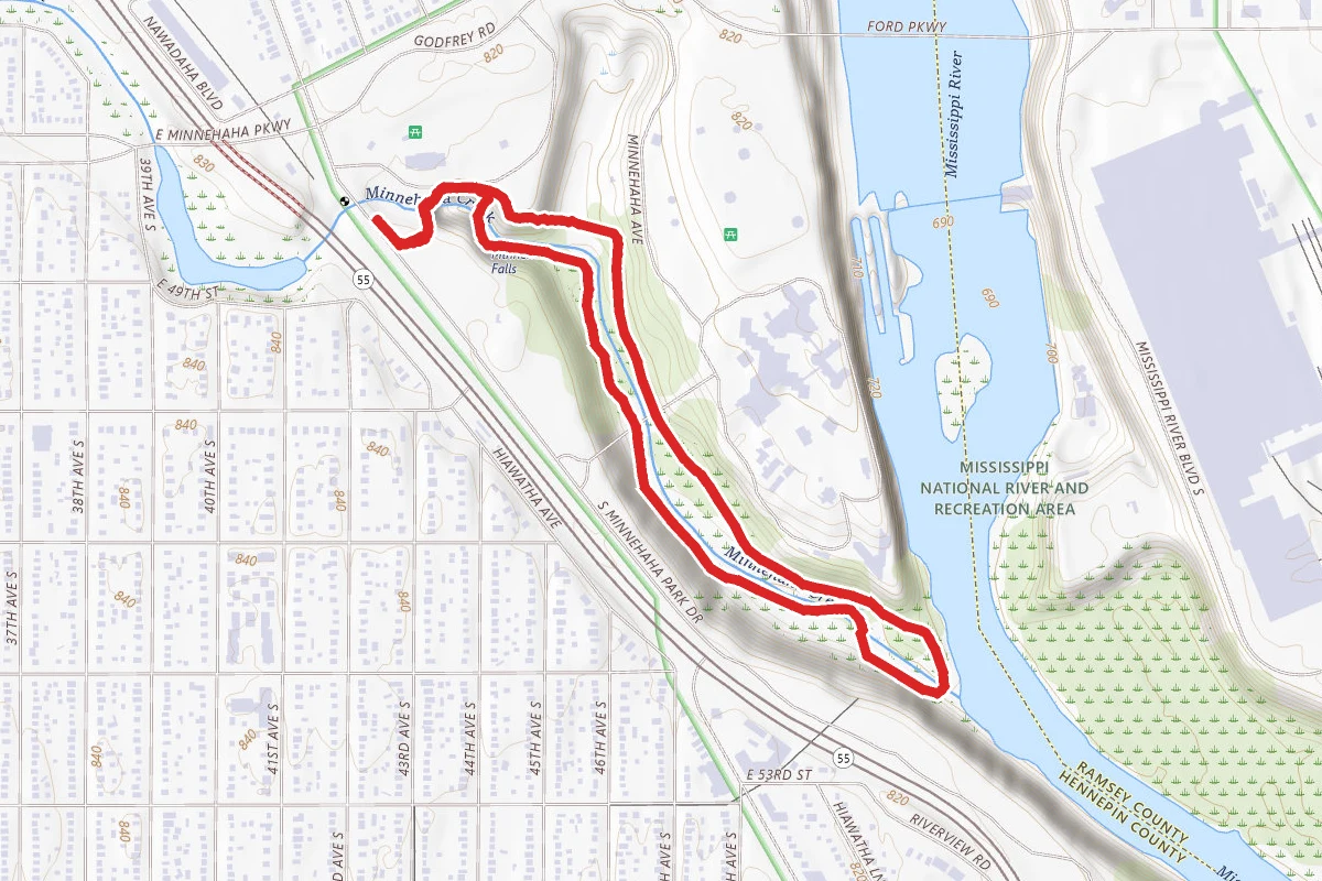 Minnehaha Creek Trail