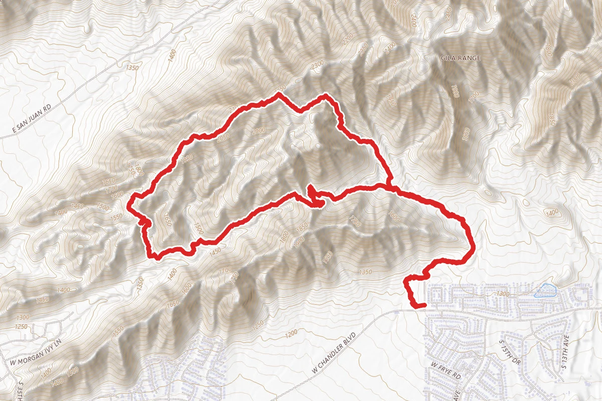 National, Gila and Pyramid Trail