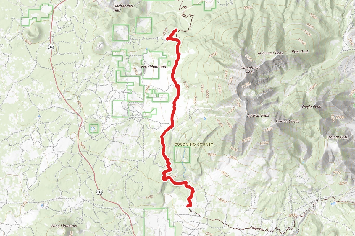 Bismark Lake via Arizona Trail