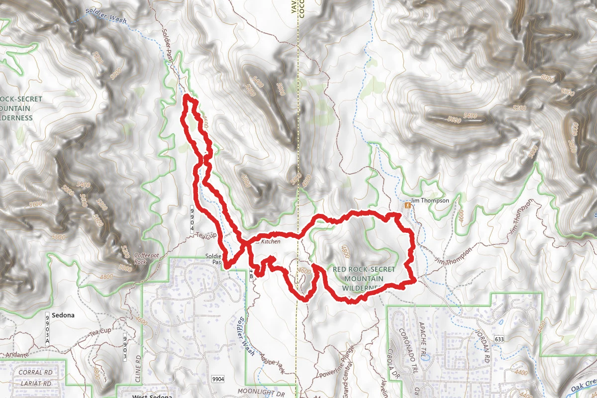 Soldier Pass and Jordan Extended Loop