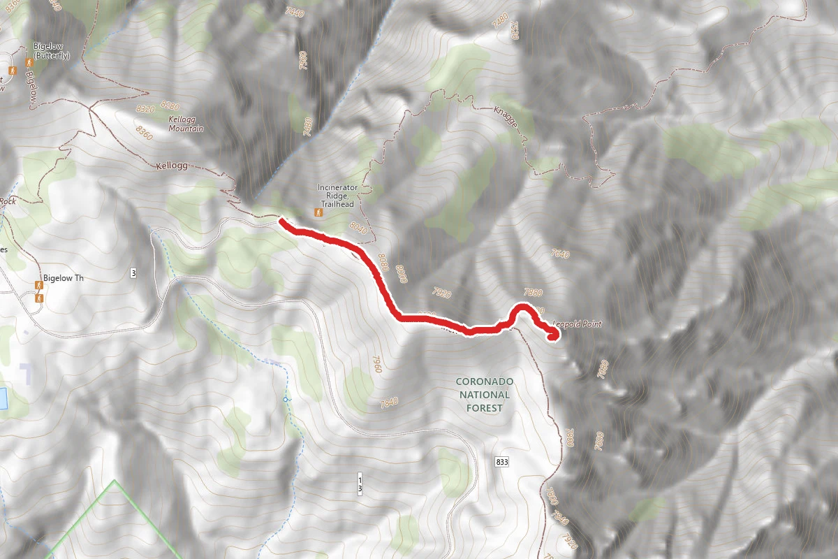 Incinerator Ridge to Leopold Point