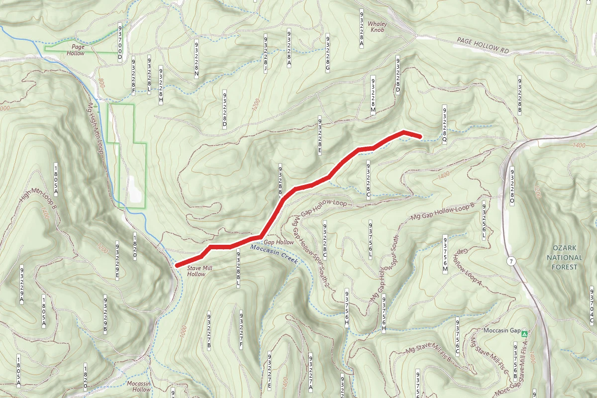 Moccasin Gap Horse Trail