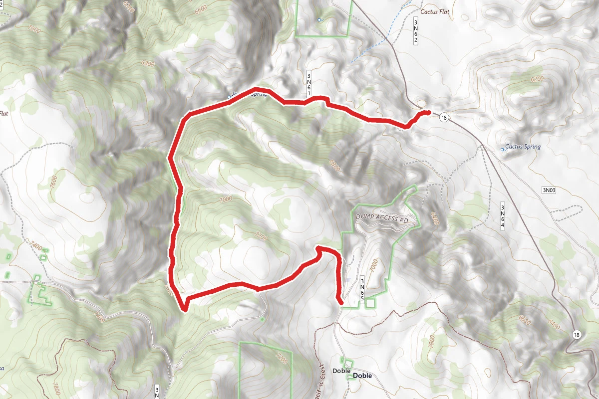Jacoby Canyon OHV Trail