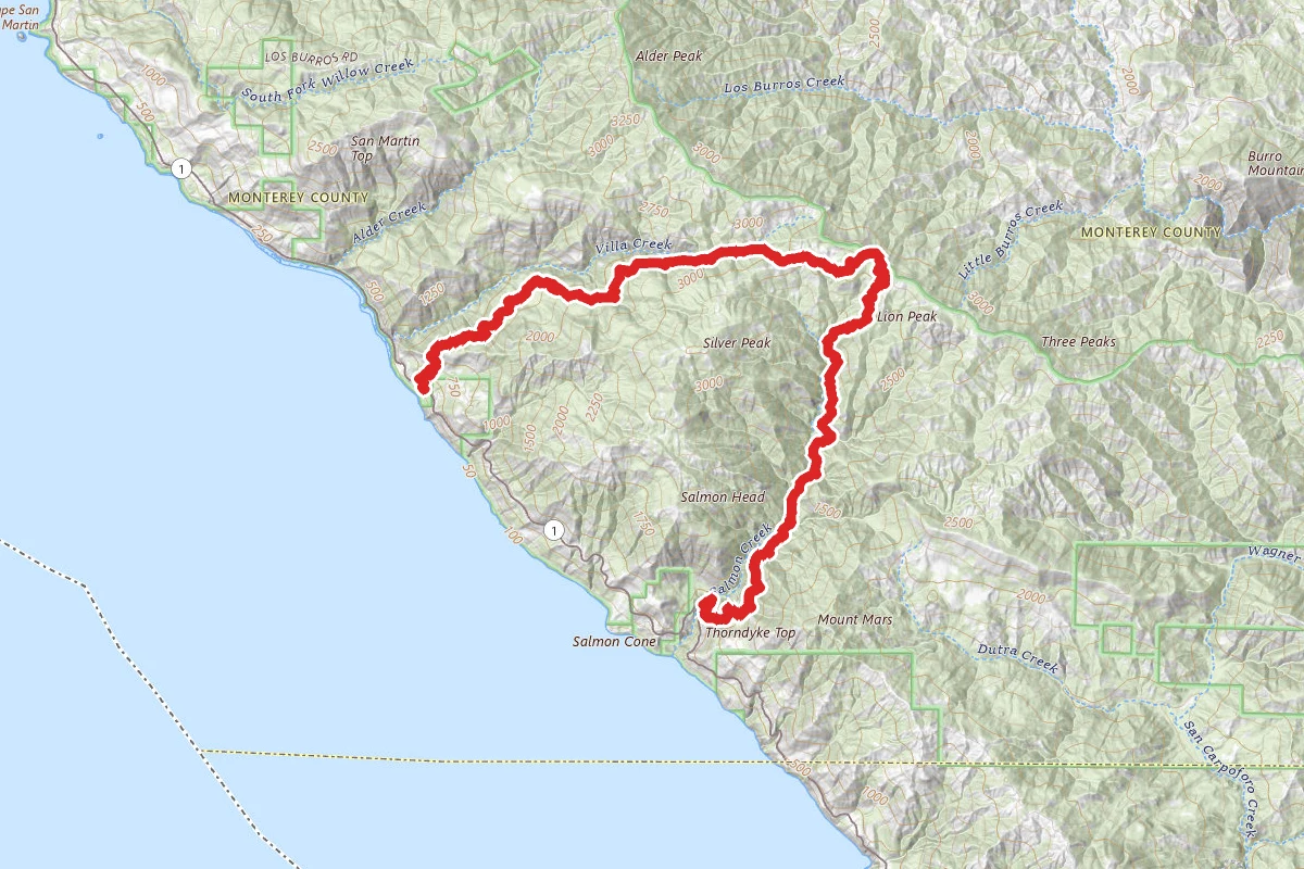 Cruickshank Trail and Salmon Creek