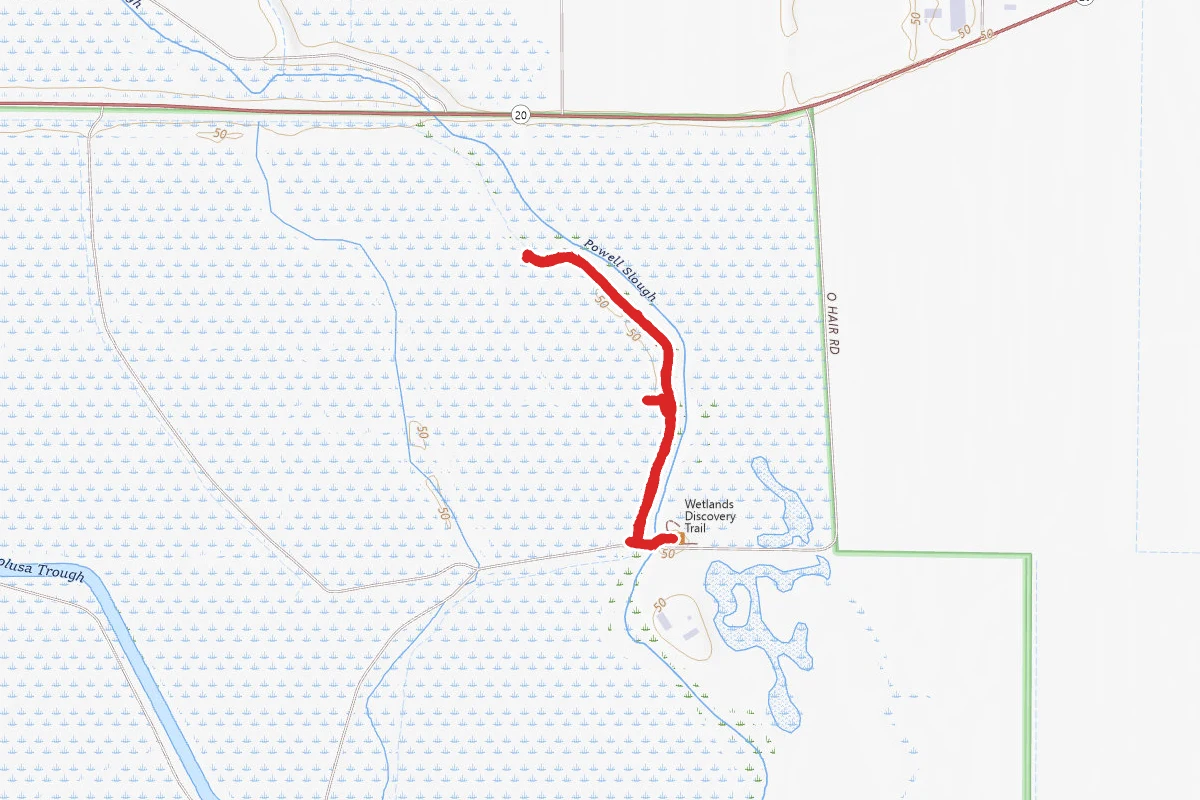 Colusa Wildlife Refuge Trail