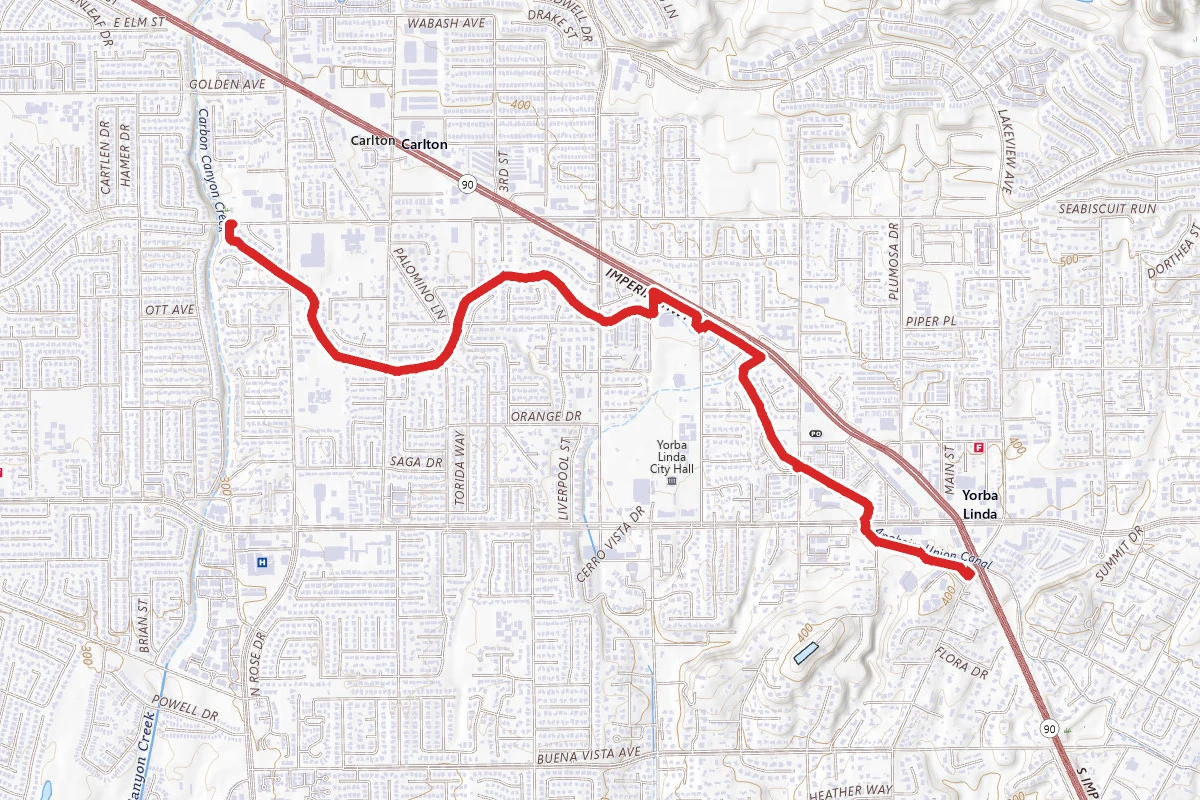 El Cajon North Trail