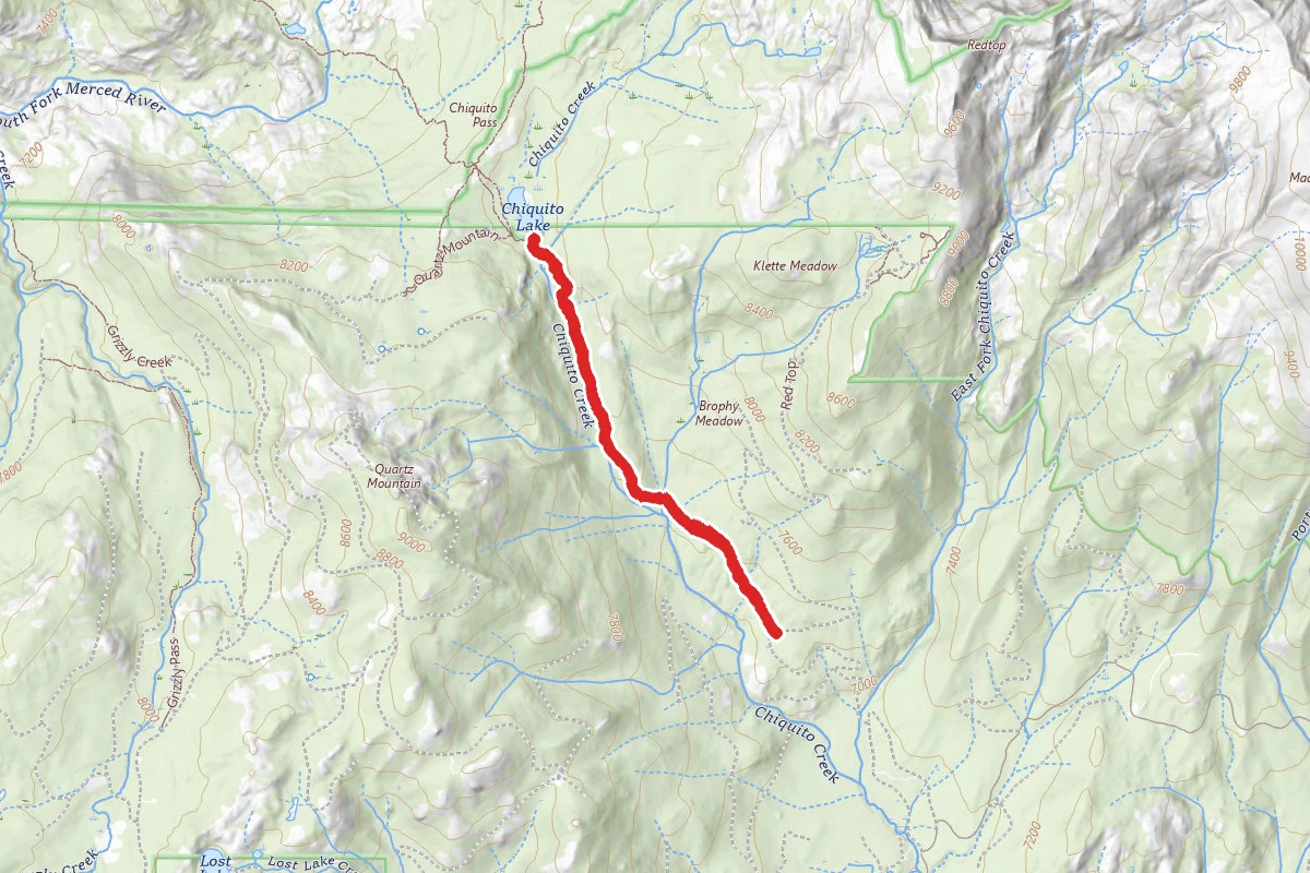 Chiquito Pass Trail