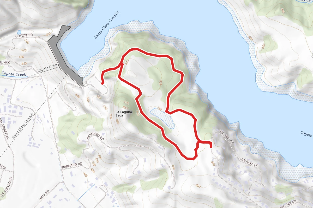 Anderson Reservoir Trail