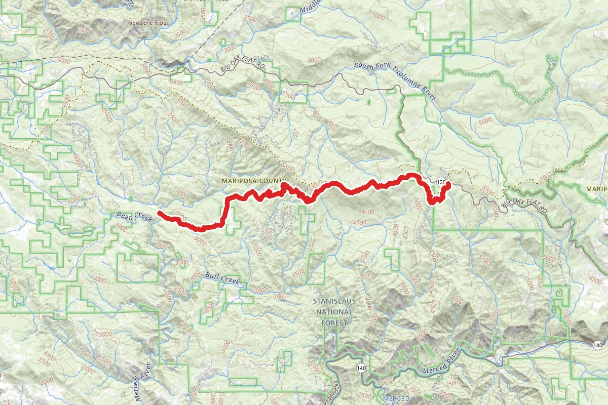 Old Coulterville OHV Road