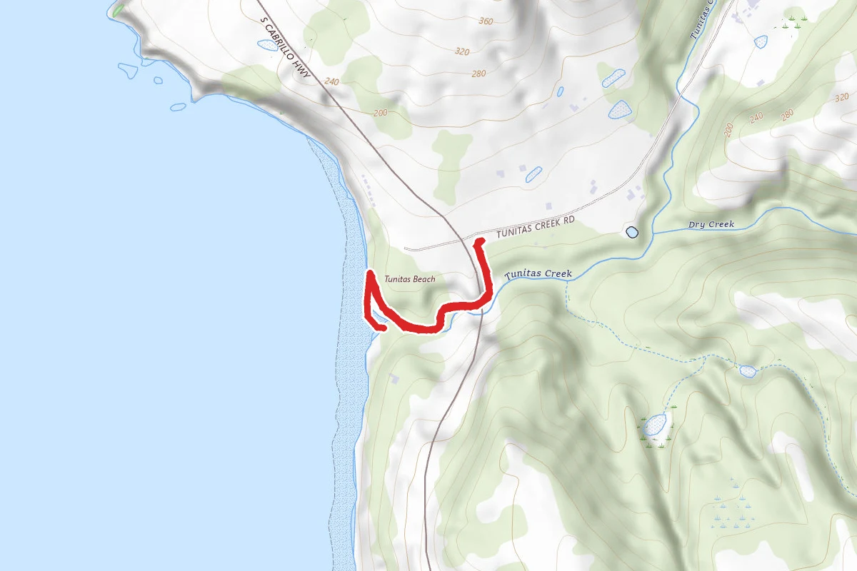 Tunitas Creek Beach Trail