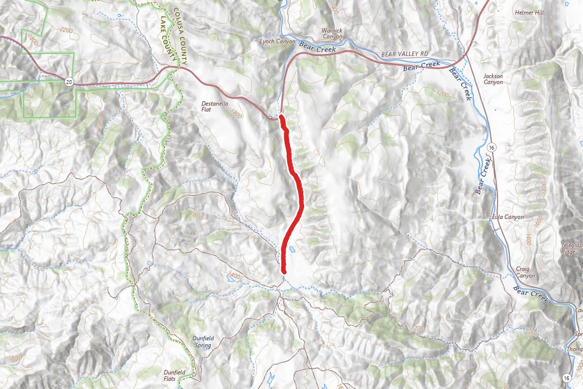 Lynch Canyon Trail