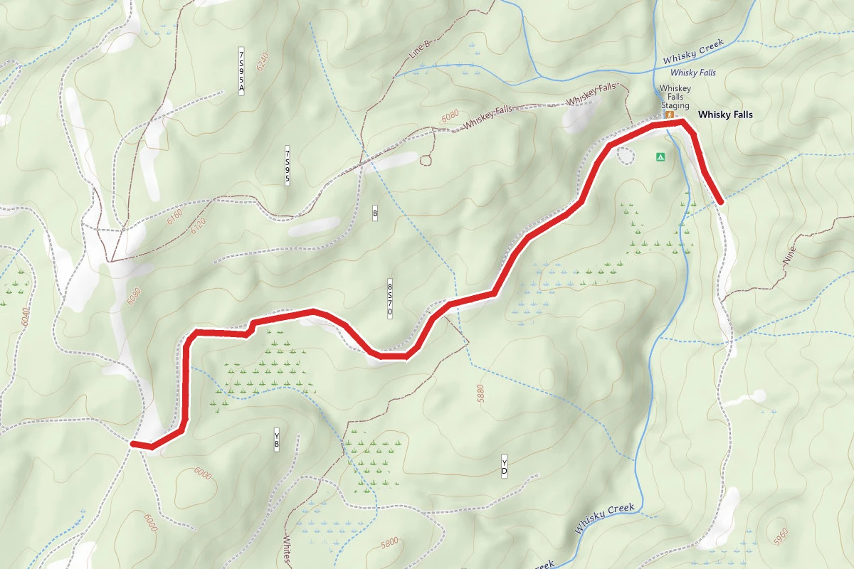 Whiskey Falls Trail