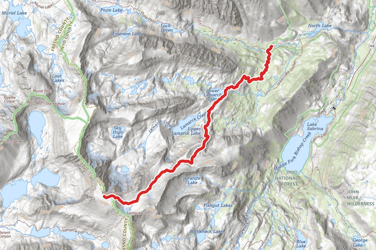 Mount Lamarck Summit