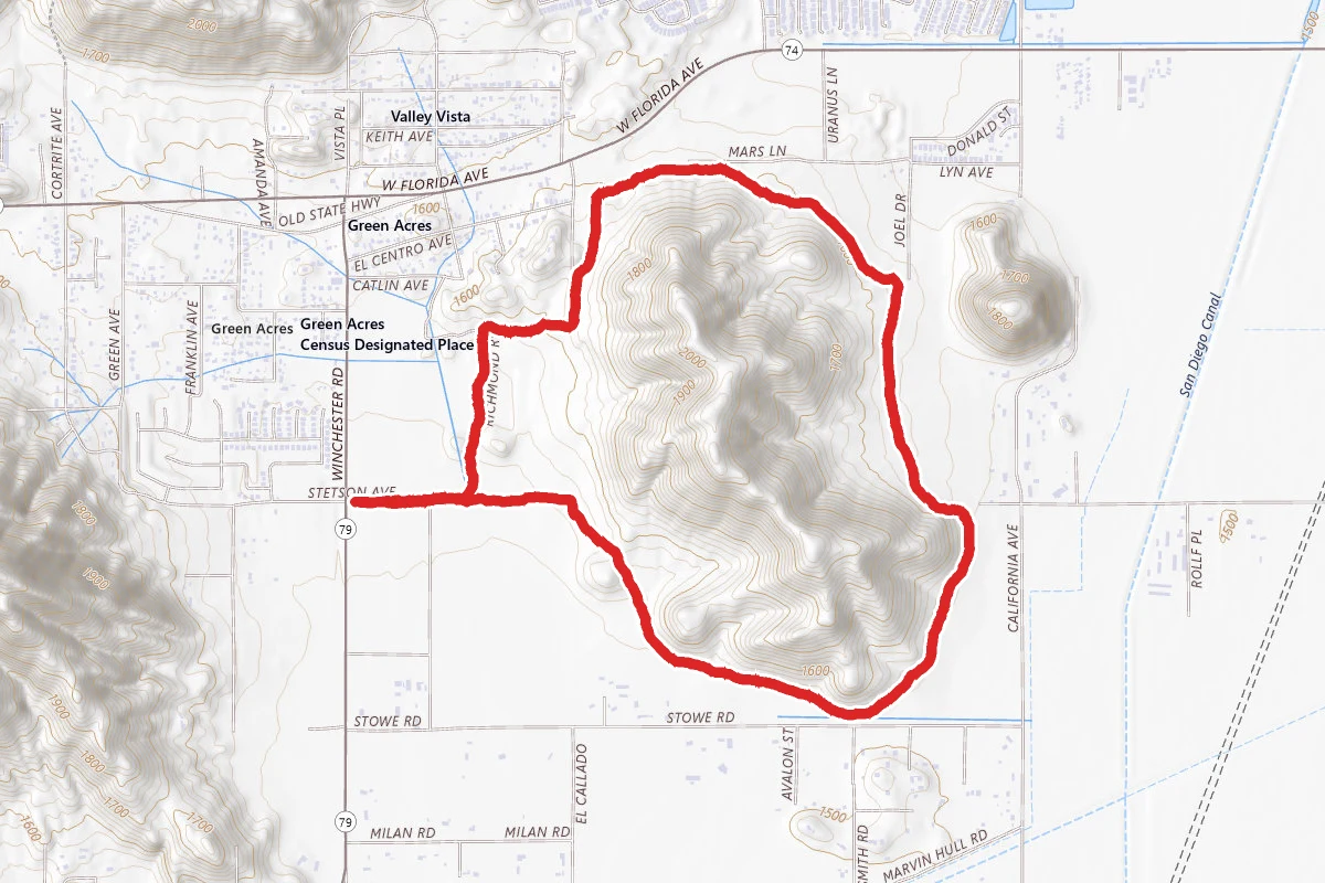 Winchester Hills Loop