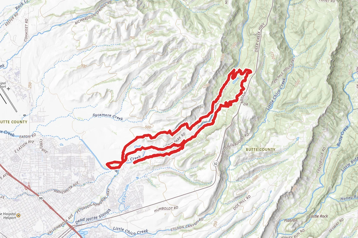 Bidwell Park Trail