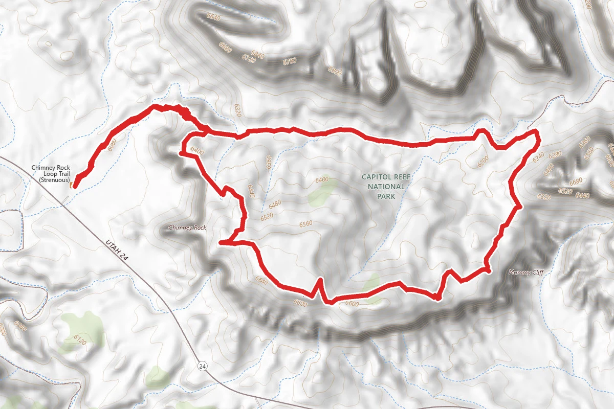 Chimney Rock Loop Trail
