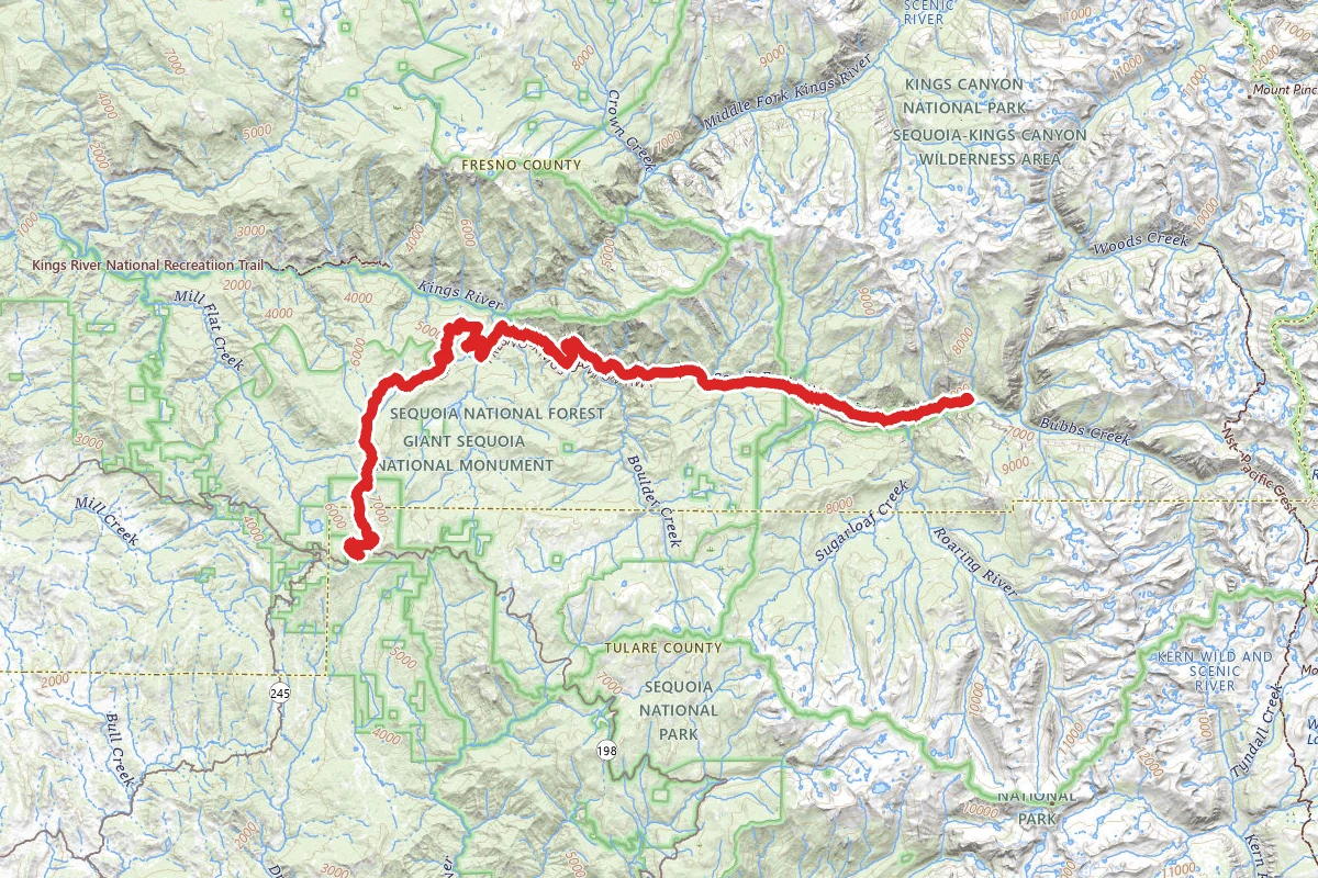 Kings Canyon National Scenic Byway