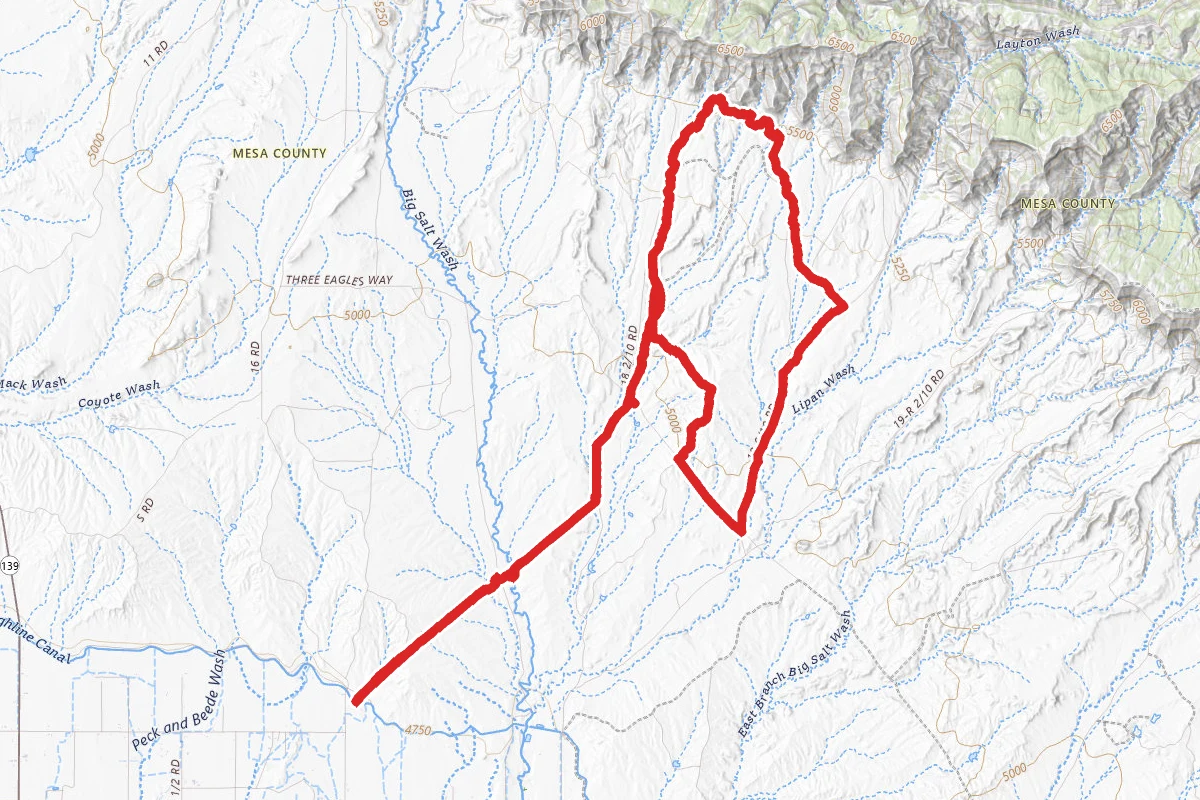 18 Road System Trail